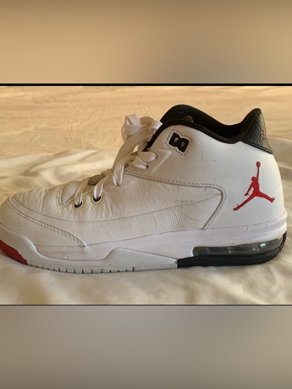 Air Jordan preowned Nike Kids' Flight Origin 3 Mid Top Sneaker 5 YOUTH